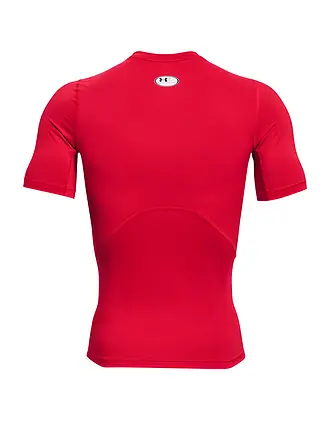 UNDER ARMOUR | Camiseta de fitness para hombre HeatGear® Armour | rot